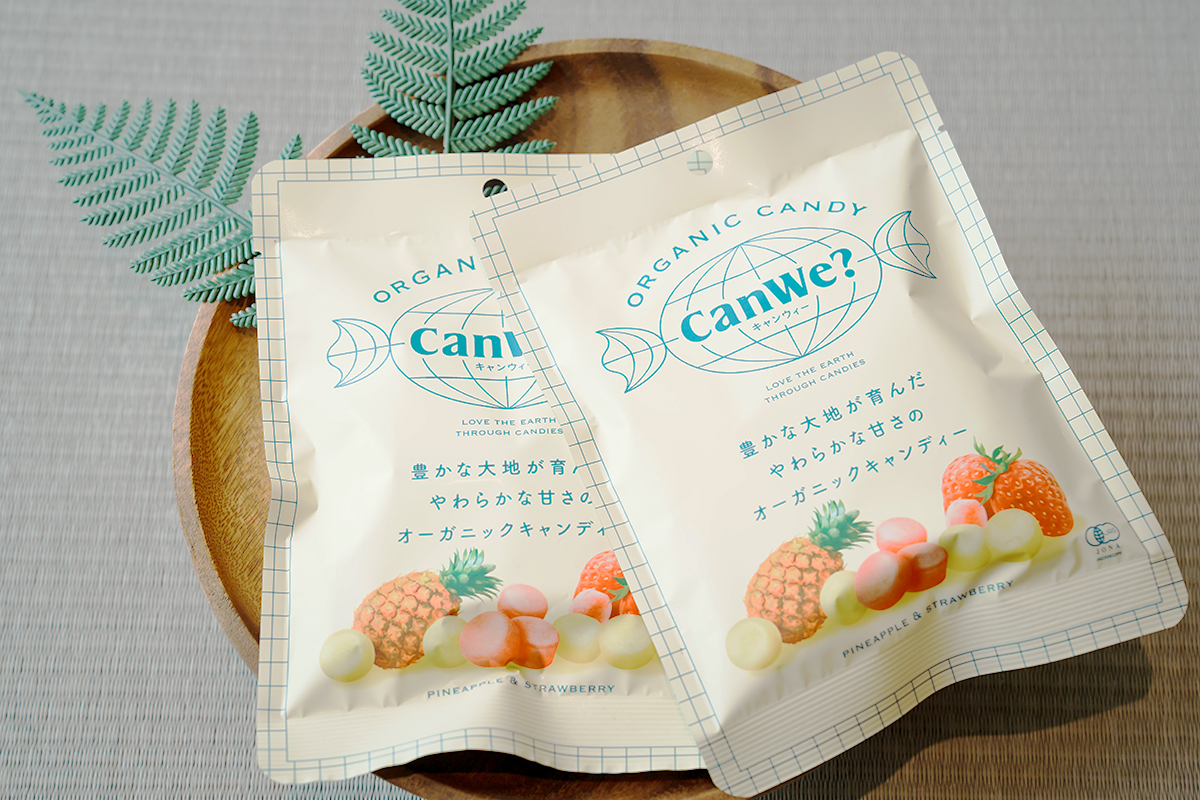 写真：オーガニックキャンディー「CanWe？」